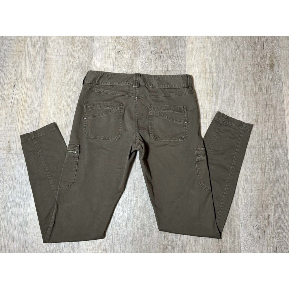 Athleta Womens Olive Army Green Nopa Cargo Utility Pants S-32 Waist - Picture 5 of 8